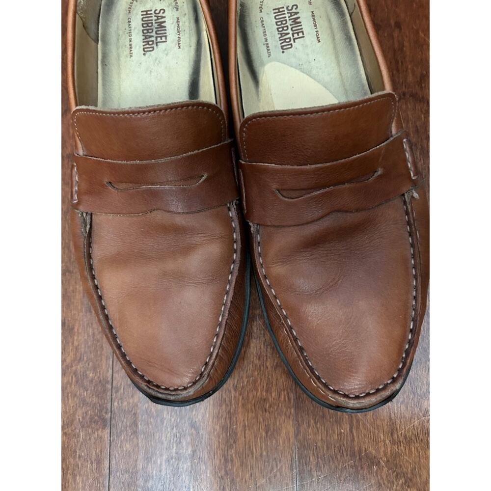 Samuel Hubbard Men’s Free Spirit Driver in Whiskey Tan, Size 11 M - Picture 7 of 16